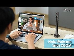How to use CZUR Halo Dual Webcam for Online Meeting with Zoom | The Beginner's Guide