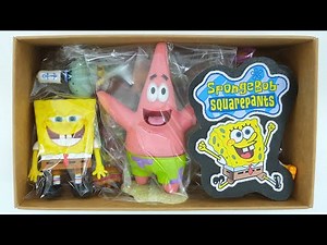 SpongeBob SquarePants Collection ASMR Unboxing