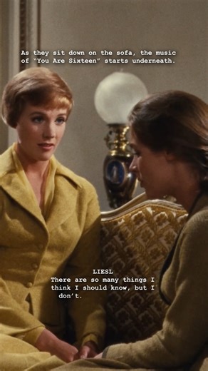 The Sound of Music | When Liesl says, "Mother?" 🥹 Watch to see how this scene from @RodgersandHammerstein's The Sound of Music went from script to screen! | Instagram
