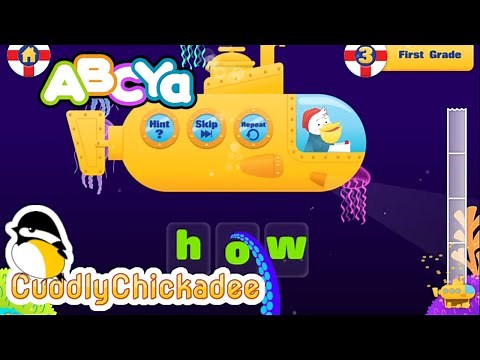 ABCya: Submarine Spelling Practice for Grade 1