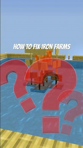 Do you know how to fix an iron golem farm?