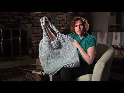 Felting a Knitted Bag - The Science Experiment part 1 - lk2g-007