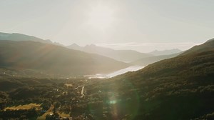 Drone Flies Over Scenic Forests Revealing Stock Footage SBV-348752917 - Storyblocks