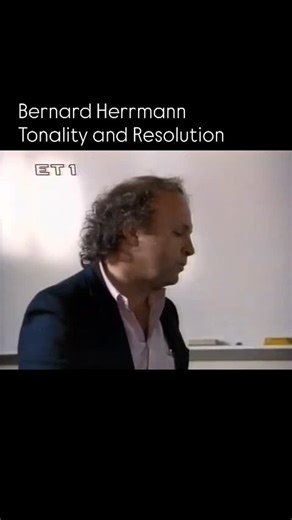 Excerpt from Bernard Herrmann: Music at the Cinema (1992) Directed by Joshua Waletzky The documentary was nominated for an Academy Award in 1993 Royal S. Brown analyzes Herrmann’s Tonality and Resolution #bernardherrmann | History of Music