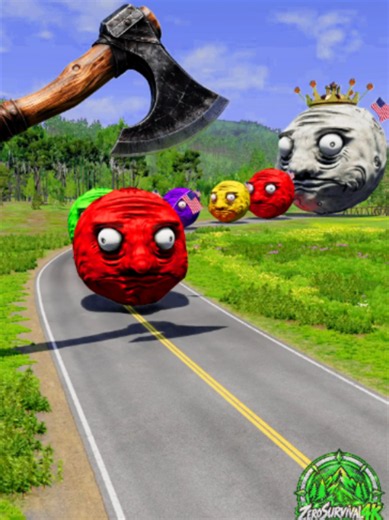 🪓 GIANT SWINGING AXE vs Grumpy Face Cars & Crown Moon Monster 💥 in BeamNG.Drive! 🌕 0% SURVIVAL RATE! ONLY PROS CAN DODGE THIS CHOP! 🤬 Which car got chopped the hardest? Follow Zero Survival 4K for more! 💀🔥 🚀 Get my exclusive BeamNG.drive mods on Patreon — ZeroSurvival4K Mods, link in bio! 🔥 #BeamNGdrive #BeamNGMods #MoonCar #BeamNG #Gaming #zerosurvival4k #satisfying #carcrash