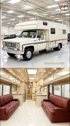 ¡C10 camper! La transformación más loca del año #mundomoters #C10Camper #MotorhomeCustom #RetroStyle #AventuraUSA | Puliyangshu