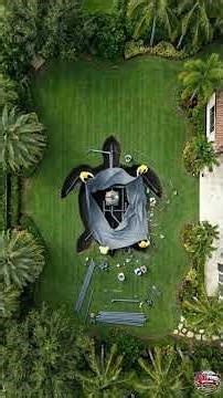 Build a Fish Tank: Amazing Sea Turtle Design for Your Yard