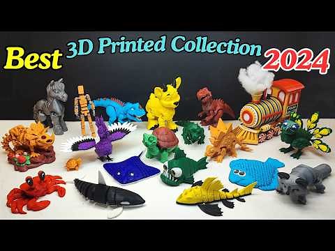 Top 20 3D Printed Creations in 2024