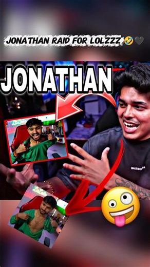 ‪@JONATHANGAMINGYT‬ RAID FOR ‪@LoLzZzGaming‬ 🤣🖤🔝 KAPADE FAADO #shorts #raid #jonathan #lolzzz