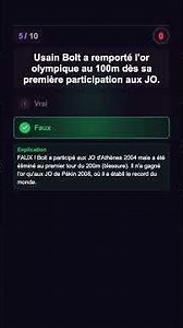 Quiz Sport Vrai ou Faux - Testez vos connaissances #apprendreensamusant