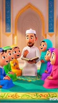 Apprendre la Sourate Al-Fatiha aux enfants | Récitation douce du Coran pour enfants