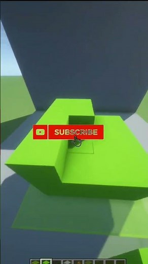 How to build a slime in Minecraft? Tutorial #minecraft #bildung #shorts #tutorial