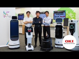 自律ロボット、エッジデバイスの高度な遠隔運用を実現し、警備、工事、製造分野の人手不足解消に貢献。（OKIテクニカルレビュー243号「社会の大丈夫をつくっていく。」OKIのテクノロジー）【OKI公式】