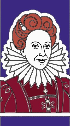 How to Draw Queen Elizabeth I - Easy Step-by-Step