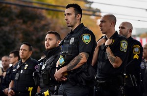 At least 6 police officers killed across US this week