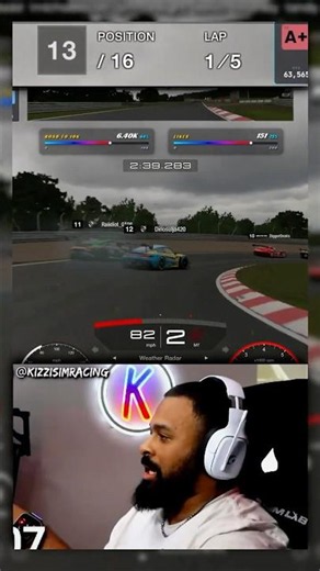 They Didn't Wait A Single Lap To BOWL Each Other OFF! 🤣 #gt7