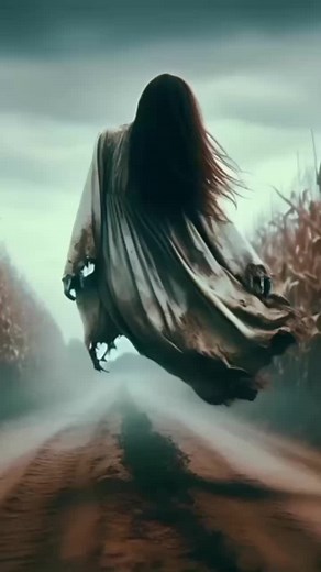 Spooky Flying Ghost - Halloween Horror