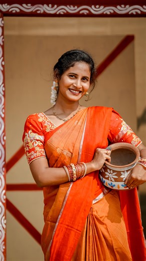 Street Portraits By VK on Instagram: "When Sankranthi tradition meets a candid street portrait 🌾📸.Happy Sankranthi 🌾 . . . #photography #streetphotography #photooftheday #portraitphotography #vizagcityofdestiny"