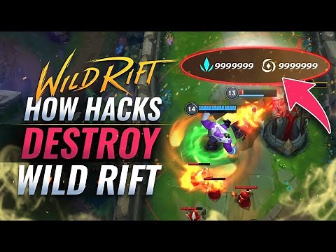 How HACKS are DESTROYING Wild Rift (LoL Mobile)