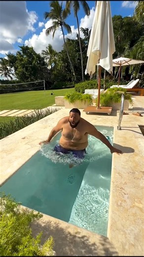 Cold Water ❄️💧 DJ Khaled - Let's Jump In #djkhaled #shorts