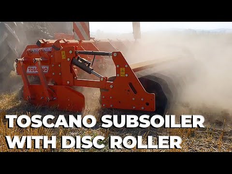TOSCANO Subsoiler with an Amazing Disc Roller! [HD]