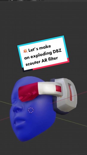 Exploding DBZ Scouter AR Filter: Part 1