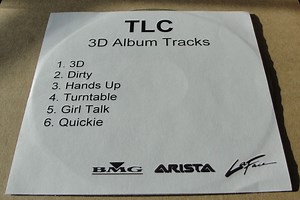 TLC - 3D Album Tracks