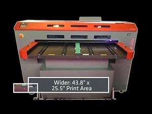 44" x 26" Compress iUV-1200s UV LED Flatbed Printer