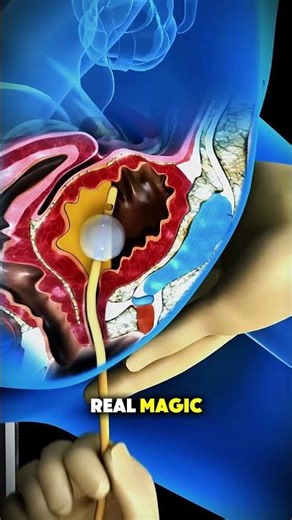 Foley Catheter Procedure (3D Animation)#3danimation #medicaleducation #healthcare #fyp