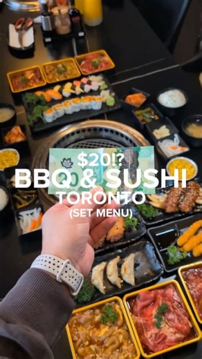 lawlam.eats | Toronto & GTA Foodie on Instagram: "‼️UPDATE: Due to popular and limited demand to get the $20 meal sets, customers need to secure a spot by booking online. Also, this offer is available at Chako Eglinton DAILY (12 -11pm) and at Chako Richmond Hill AFTER 9:30PM DAILY. $20 BBQ AND SUSHI IN THIS ECONOMY!? Omg $20 MEAL SET DEALS available at @chako.eglinton any time every day. AND also at @chako.richmondhill after 9:30 PM daily. If you like AYCE instead, they also have a whopping 80+ 