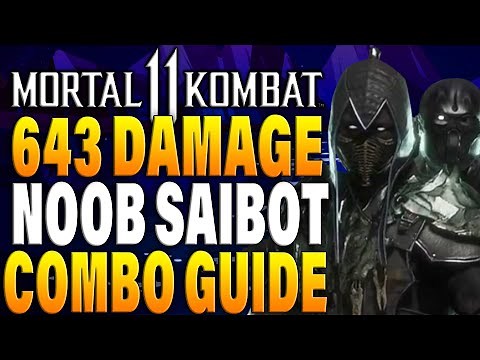 Mortal Kombat 11 Noob Saibot Combos - MK11 Noob Saibot Combo Tutorial - Daryus P
