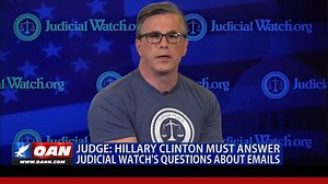 143K views · 4.1K reactions | In a major Judicial Watch court victory, a federal judge ordered Hillary Clinton to answer more questions about her illicit email system – which is good news. But it is shameful that Judicial Watch attorneys must continue to battle the State and Justice Departments, which still defend Hillary Clinton, for basic answers to our questions about Clinton’s email misconduct. (Video from One America News Network) | Judicial Watch | Facebook