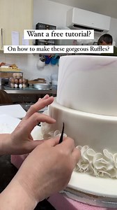 87K views · 2.1K reactions | ⭐️ Want a FREE tutorial? Yep you saw correctly  Would you like to know how I create these gorgeous ruffles? How???? As easy as this.... Click here ➡️ https://bit.ly/Cakesbycarol  Join our New Online Community for FREE  Keep an eye out for an email with details on how to activate your account  Once you’re in you will have access to the Ruffle tutorial plus many more!  See you in there | Cakes By Carol | Facebook