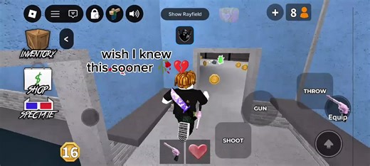 auto grab Gun auto shoot auto throws #fyp #script #mm2