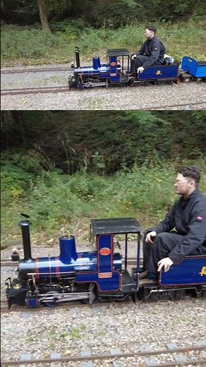 Mini Steam Train 🚂 Miniature Locomotives You Can Actually Ride 🚂 Northcliff Railway Action 4K 🇬🇧