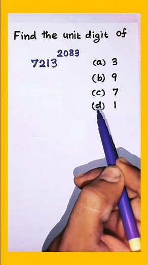 unit digit in number system | unit digit tricks #shorts #unitdigit #unitdigitconcept #numbersystem