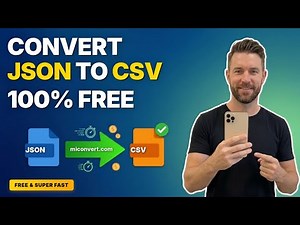 JSON to CSV — Easiest Way to Convert Files for Free