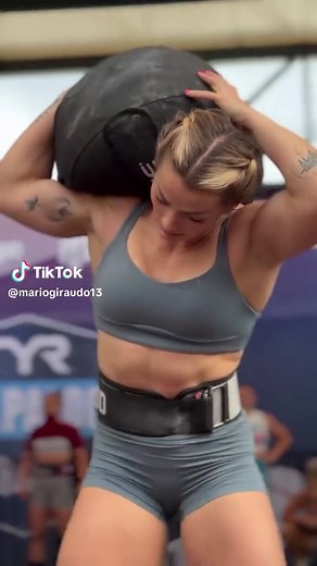 Strength and Endurance: Female Athlete in CrossFit