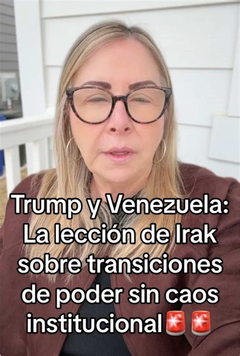 Trump's Insights on Venezuela's Democratic Transition