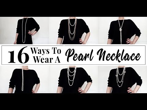 16 Ways To Wear A Pearl Necklace, How to Wear A Pearl Necklace