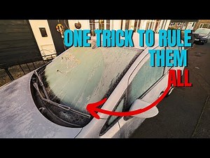 No Need To De-Icing Of Your Car Windows