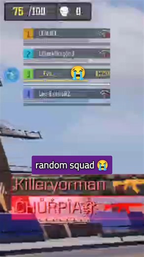 CODMobile random squad let me 😭😂🔥 #DreamTrackAI comedy funny