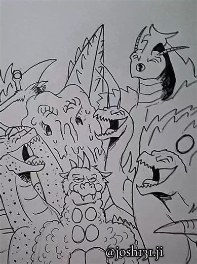 Got him 🤣 #gigan #gabara #kaijus #godzilla #fyp | godzilla