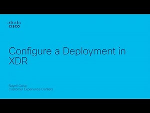 Configure a Deployment Profile in Cisco XDR | Simplify Endpoint and Sensor Rollout