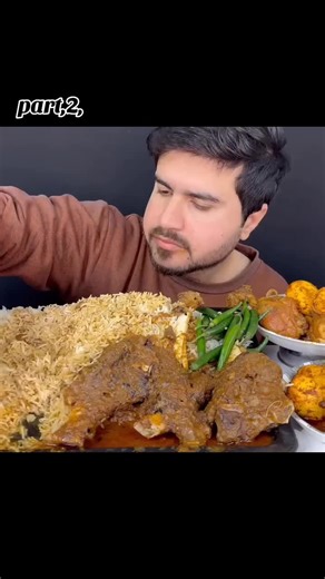 Indulging in Spicy Mutton and Chicken Curry ASMR