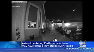 Whoa! An asteroid slamming into the Earth's atmosphere at 16,000 mph likely caused this bright flash above Florida https://cbsloc.al/3mMZCFh | WBZ / CBS News Boston