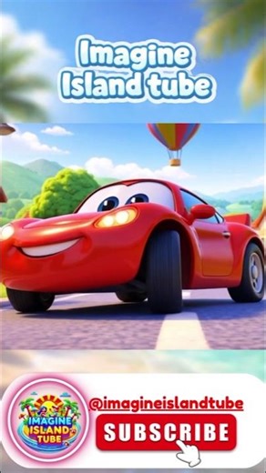 Wheels on the Car 🚗🎶#shorts | Fun Car Song for Kids | Learn Colors & Counting