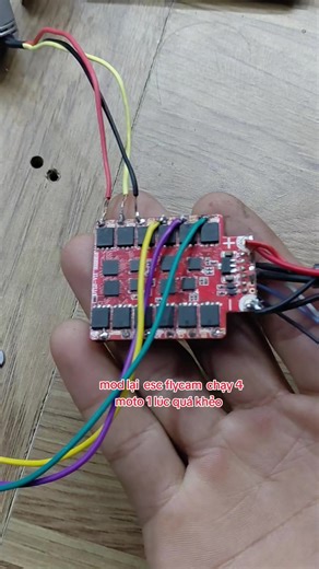 cách mod esc flycam chạy đc mà các bác không biết dòng siêu khẻo chạy 4 moto #xuhuongtiktok #flay #moto