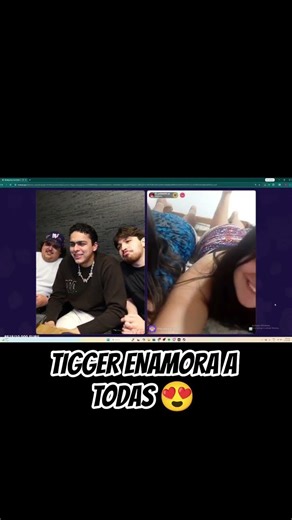 Tigger enamorado a todas 😍