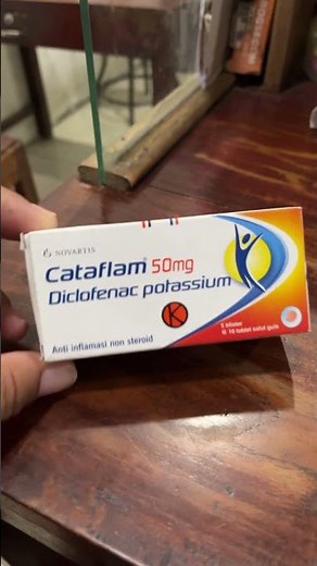 Obat sakit gigi di apotek (cataflam)